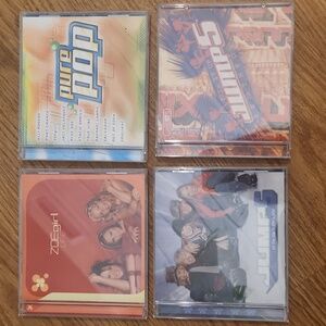 Vintage 2000s Christian pop rock nostalgia CDs